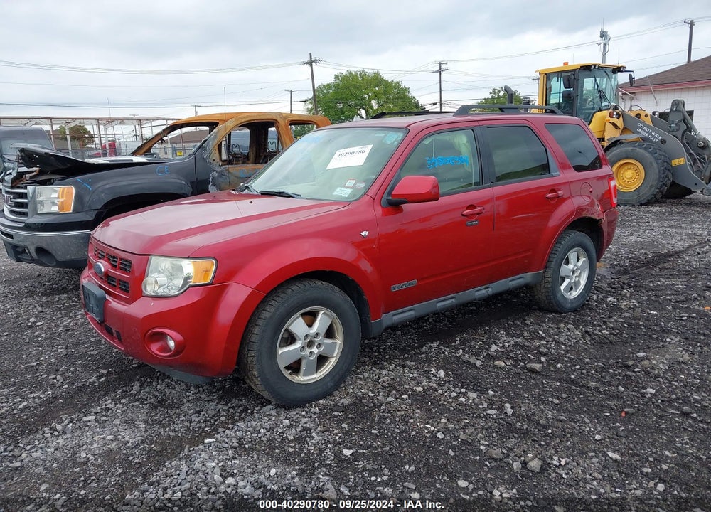 2008 FORD ESCAPE LIMITED VIN: 1FMCU94138KA66319