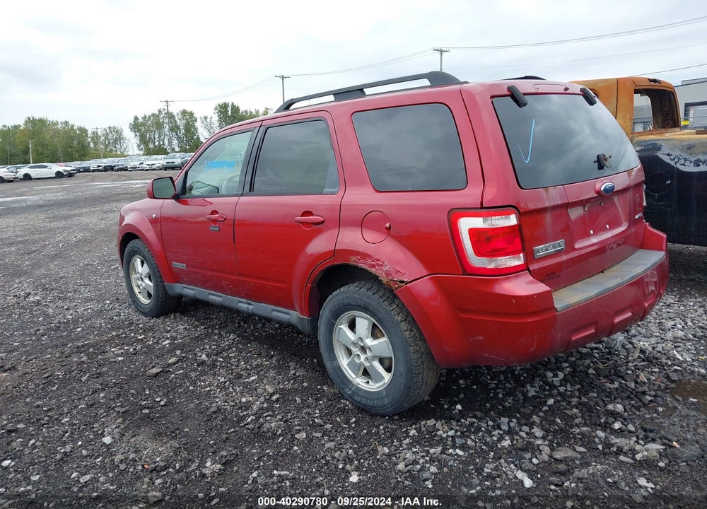 2008 FORD ESCAPE LIMITED VIN: 1FMCU94138KA66319
