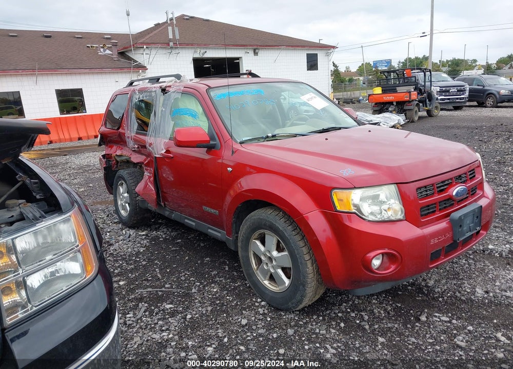 2008 FORD ESCAPE LIMITED VIN: 1FMCU94138KA66319