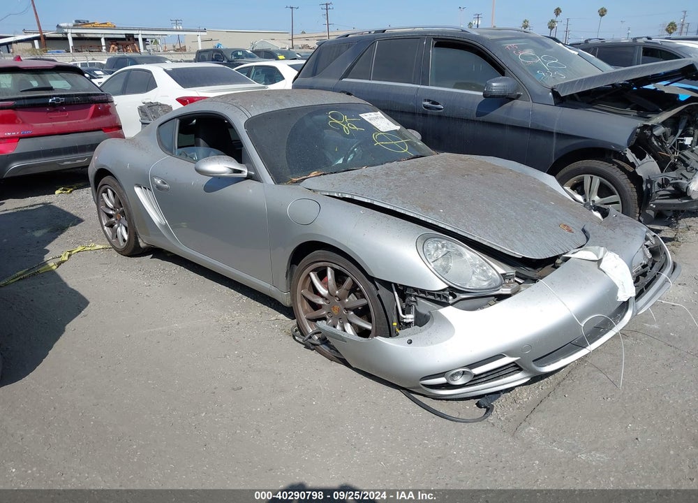 2008 PORSCHE CAYMAN S VIN: WP0AB298X8U780788