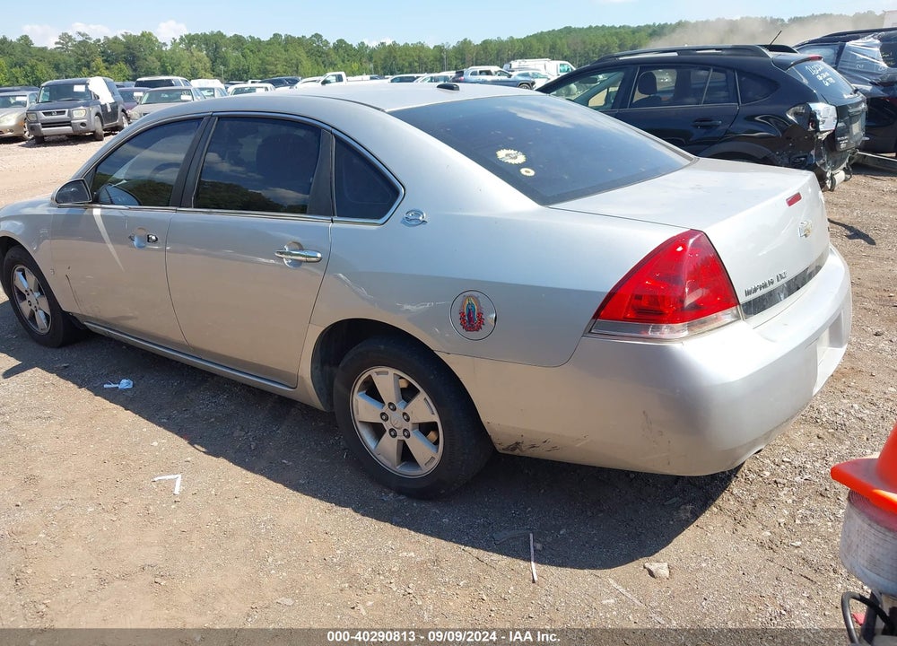 2008 CHEVROLET IMPALA LTZ VIN: 2G1WU583381324126