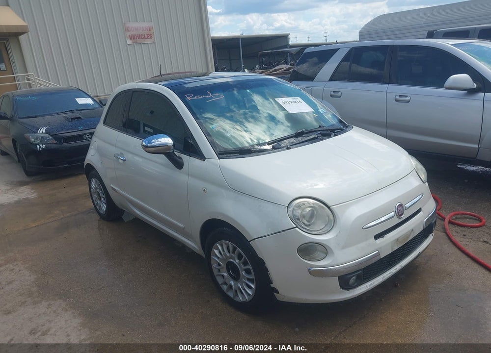 2013 FIAT 500 LOUNGE VIN: 3C3CFFCR8DT561407