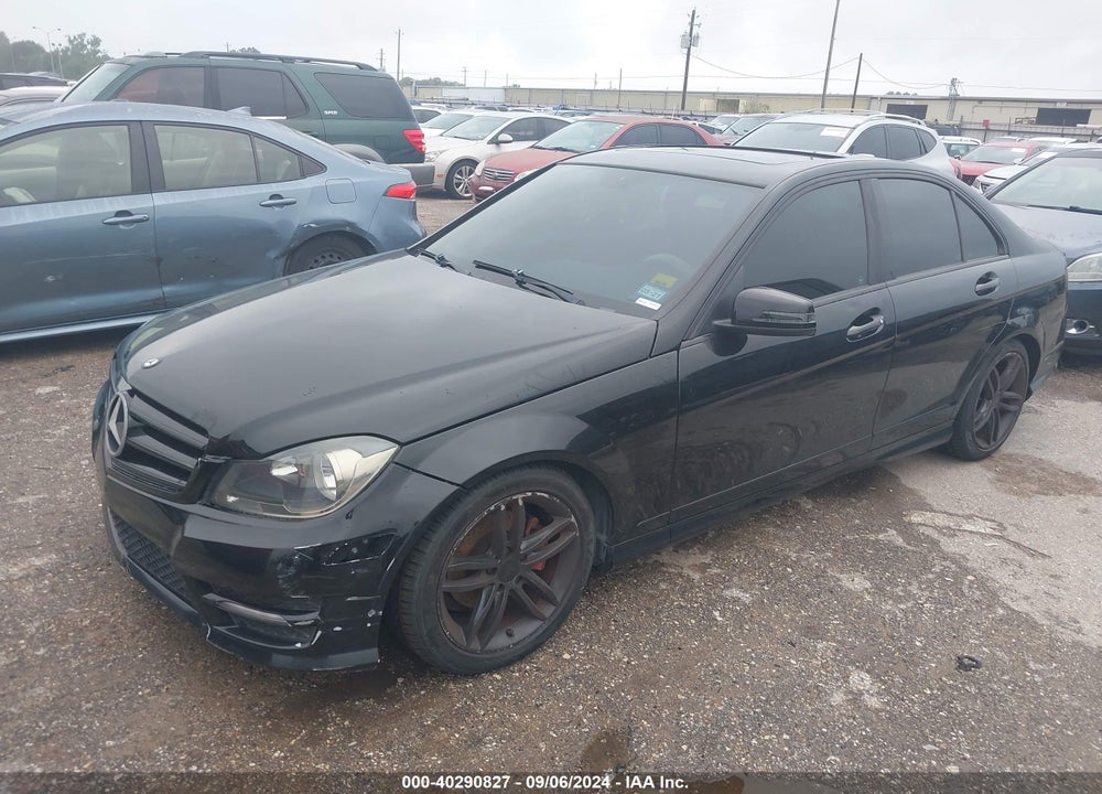 2013 MERCEDES-BENZ C 250 LUXURY/SPORT VIN: WDDGF4HB6DA796317