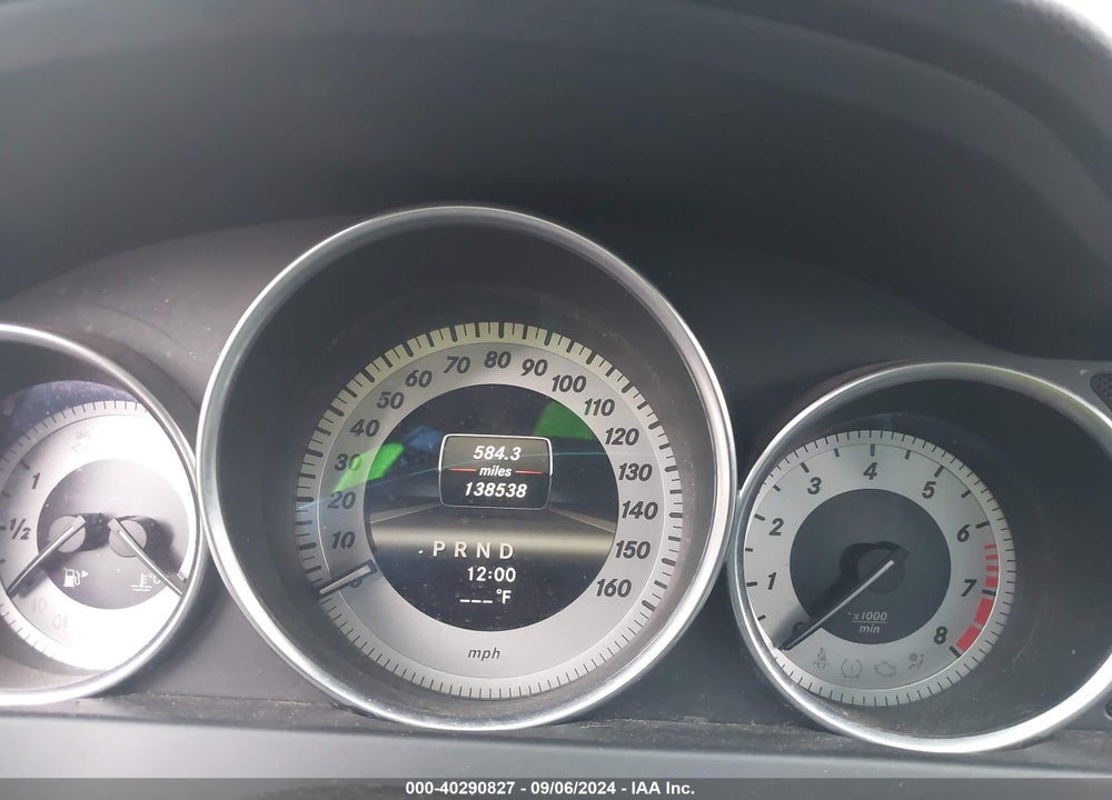 2013 MERCEDES-BENZ C 250 LUXURY/SPORT VIN: WDDGF4HB6DA796317