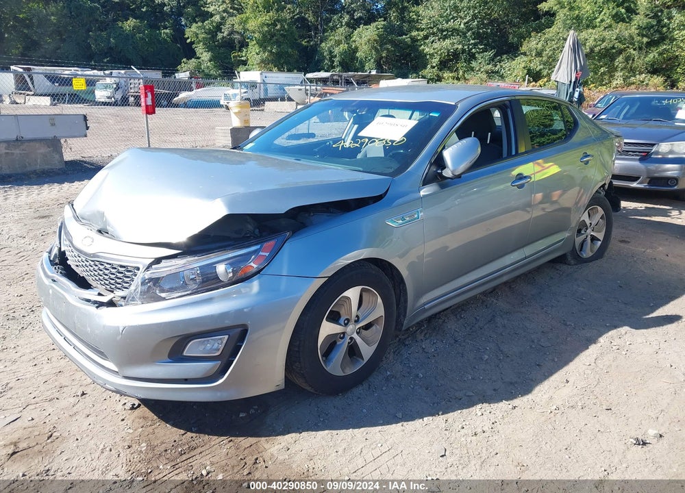2014 KIA OPTIMA HYBRID LX VIN: KNAGM4AD9E5067344