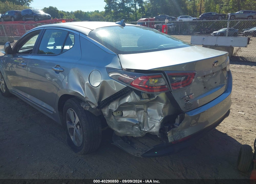 2014 KIA OPTIMA HYBRID LX VIN: KNAGM4AD9E5067344