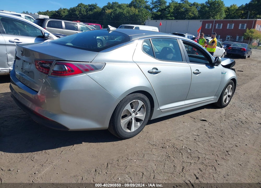 2014 KIA OPTIMA HYBRID LX VIN: KNAGM4AD9E5067344
