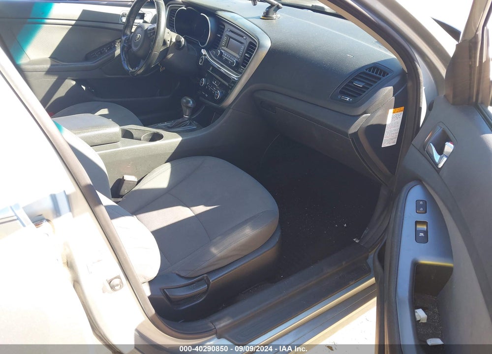 2014 KIA OPTIMA HYBRID LX VIN: KNAGM4AD9E5067344