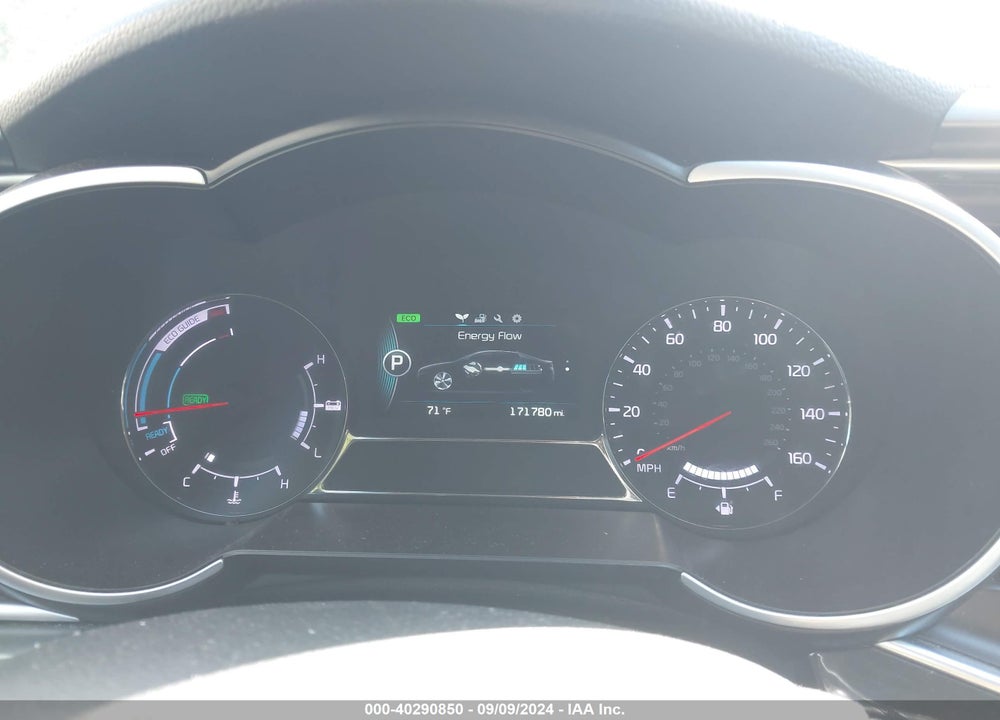 2014 KIA OPTIMA HYBRID LX VIN: KNAGM4AD9E5067344