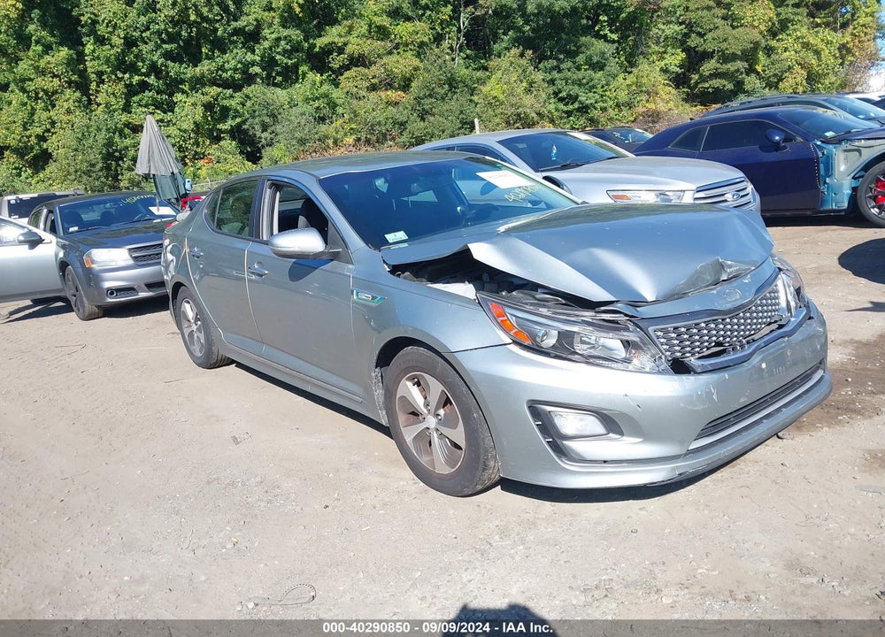 2014 KIA OPTIMA HYBRID LX VIN: KNAGM4AD9E5067344