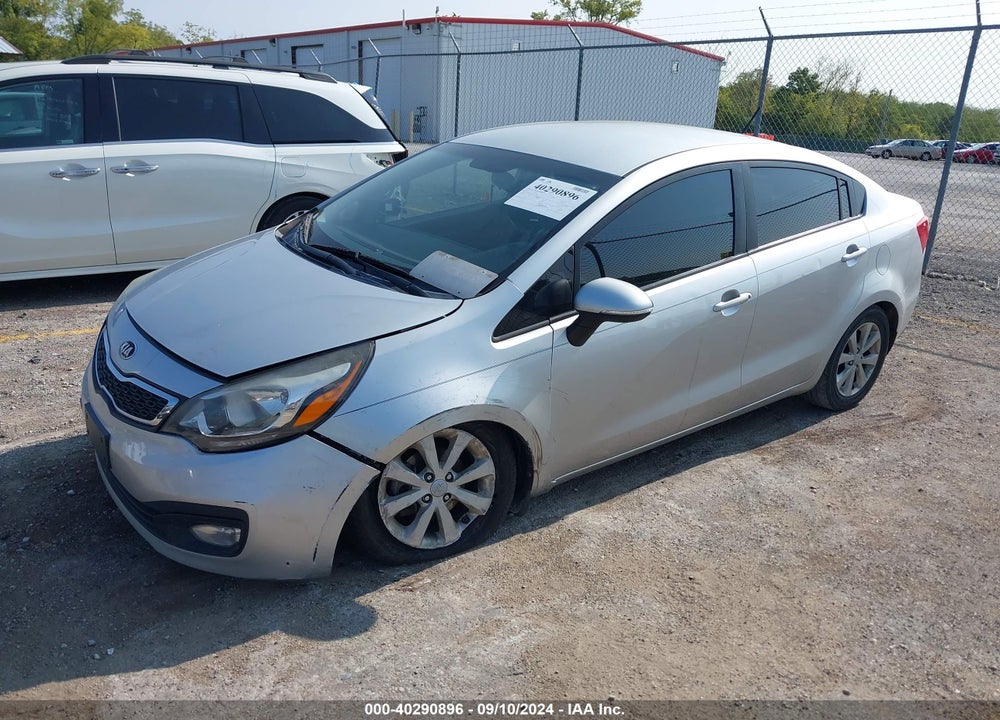 2013 KIA RIO EX VIN: KNADN4A39D6174426