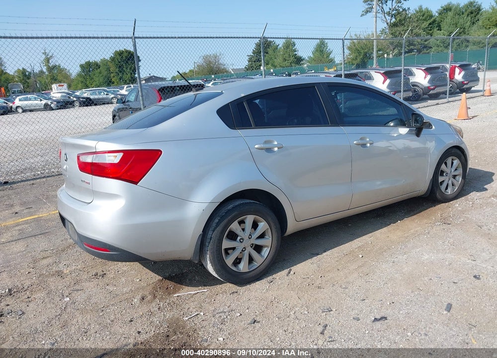 2013 KIA RIO EX VIN: KNADN4A39D6174426