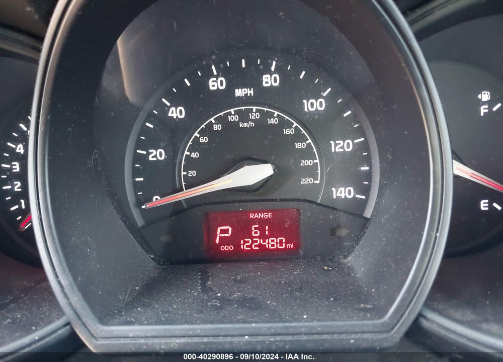 2013 KIA RIO EX VIN: KNADN4A39D6174426