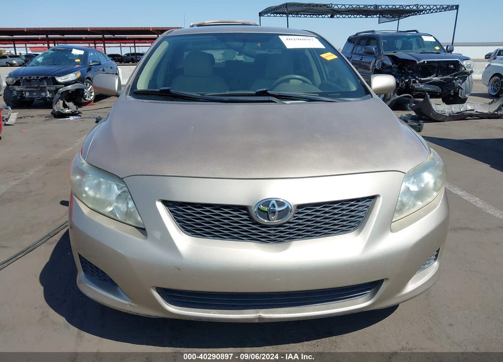2009 TOYOTA COROLLA LE VIN: 1NXBU40EX9Z108031