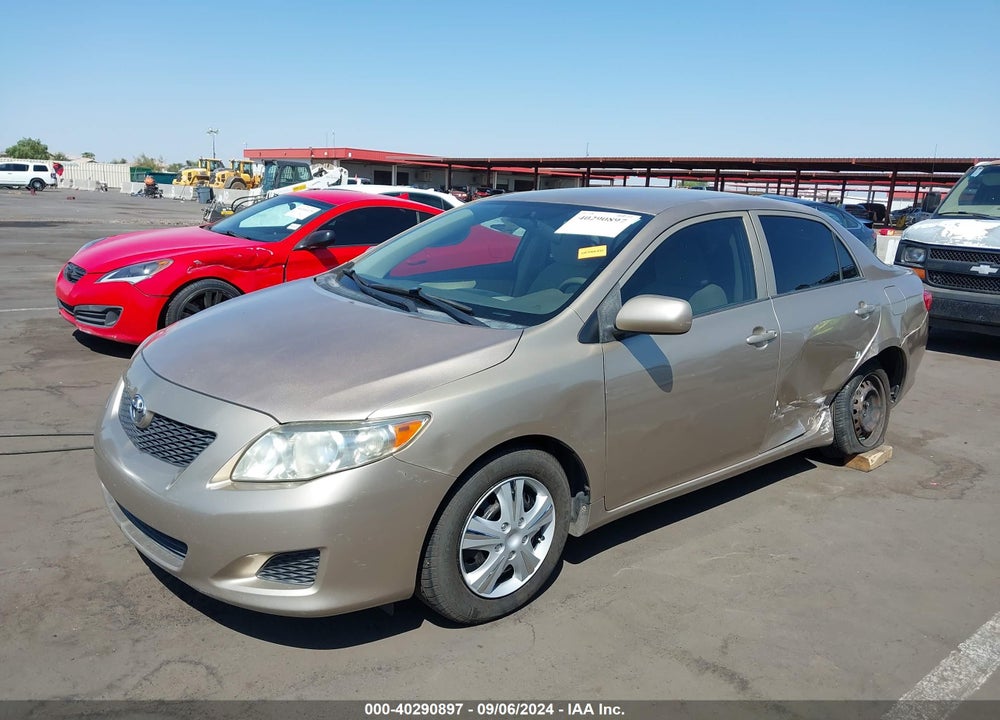 2009 TOYOTA COROLLA LE VIN: 1NXBU40EX9Z108031