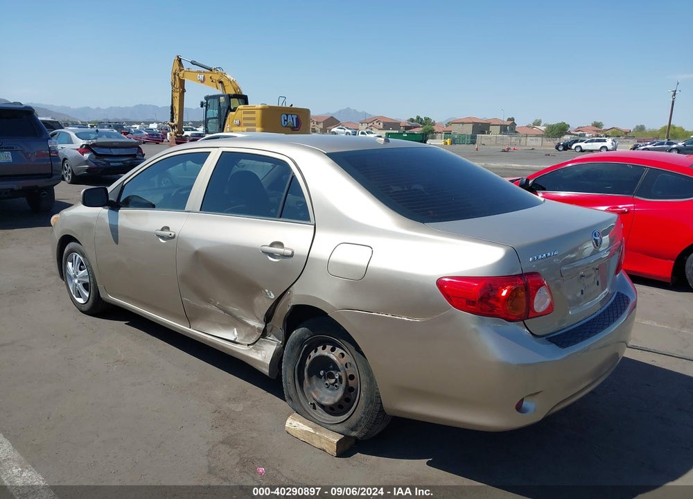 2009 TOYOTA COROLLA LE VIN: 1NXBU40EX9Z108031