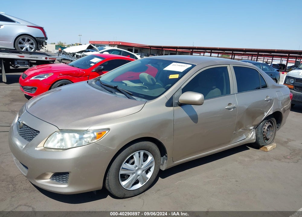 2009 TOYOTA COROLLA LE VIN: 1NXBU40EX9Z108031