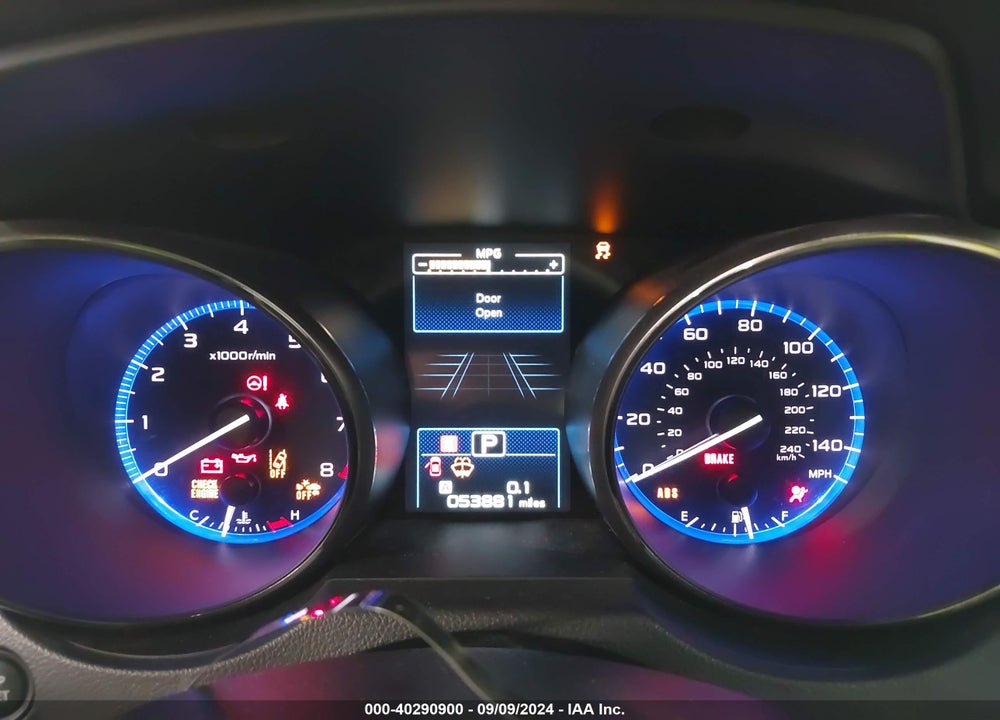 2019 SUBARU OUTBACK 2.5I PREMIUM VIN: 4S4BSAHCXK3275105