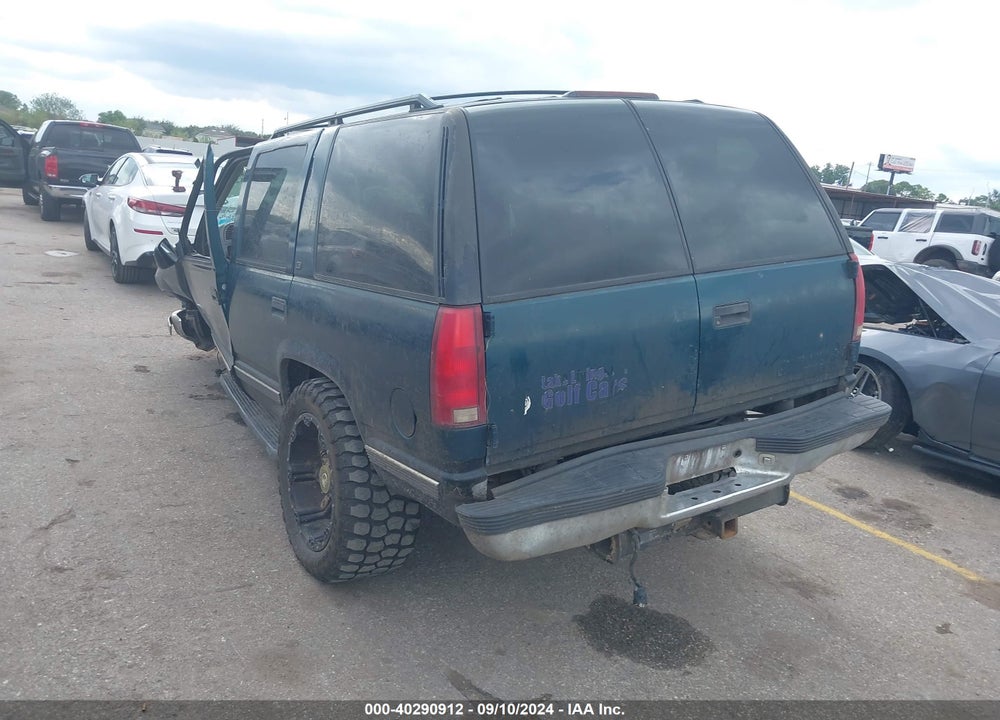 1997 CHEVROLET TAHOE LS VIN: 1GNEK13R2VJ433716
