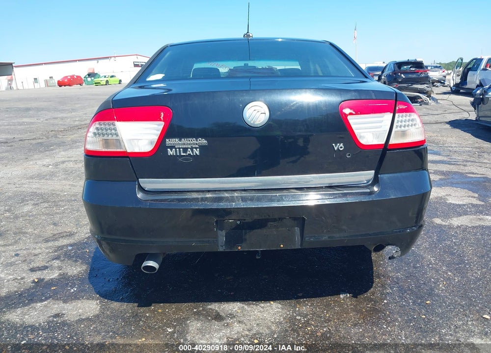 2008 MERCURY MILAN V6 VIN: 3MEHM071X8R649949
