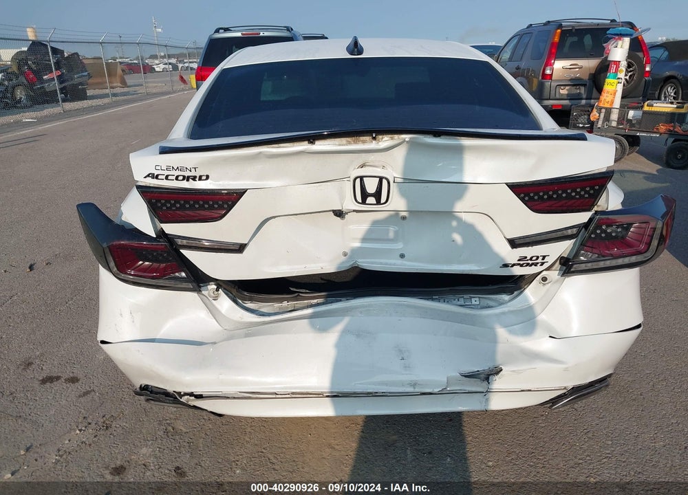 2022 HONDA ACCORD SPORT 2.0T VIN: 1HGCV2F32NA023357