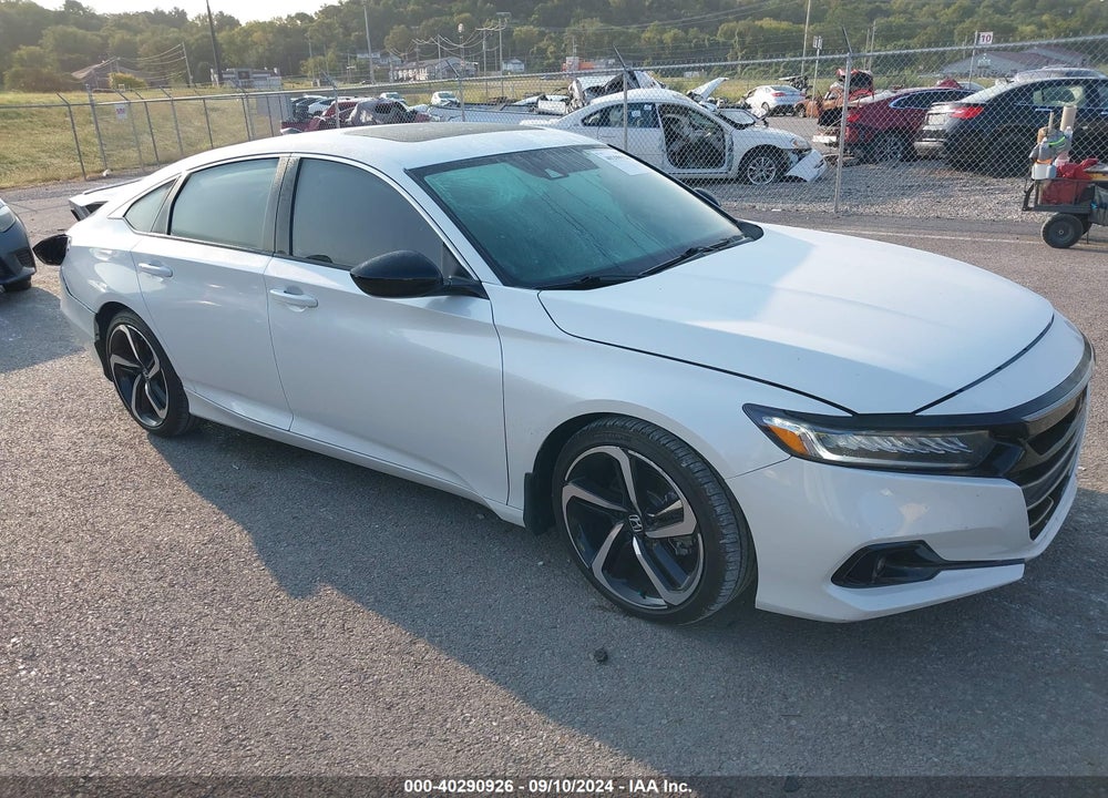 2022 HONDA ACCORD SPORT 2.0T VIN: 1HGCV2F32NA023357