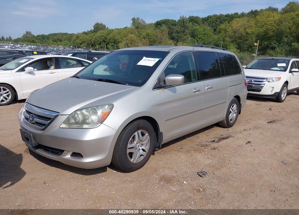 2006 HONDA ODYSSEY EX-L VIN: 5FNRL38626B414318