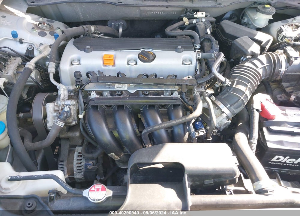 2012 HONDA ACCORD 2.4 SE VIN: 1HGCP2F68CA069938
