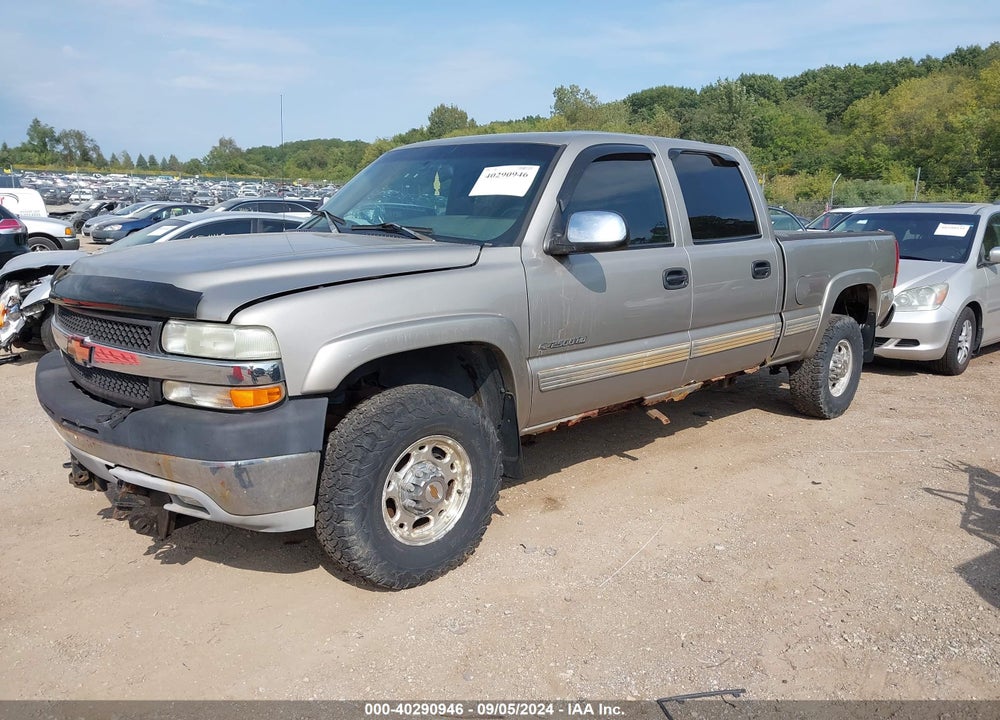 2002 CHEVROLET SILVERADO 2500HD LS VIN: 1GCHK23U22F240917