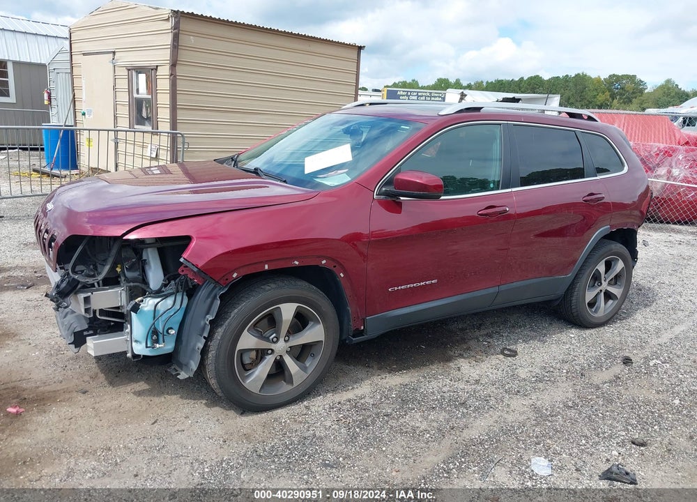 2019 JEEP CHEROKEE LIMITED 4X4 VIN: 1C4PJMDX2KD133297