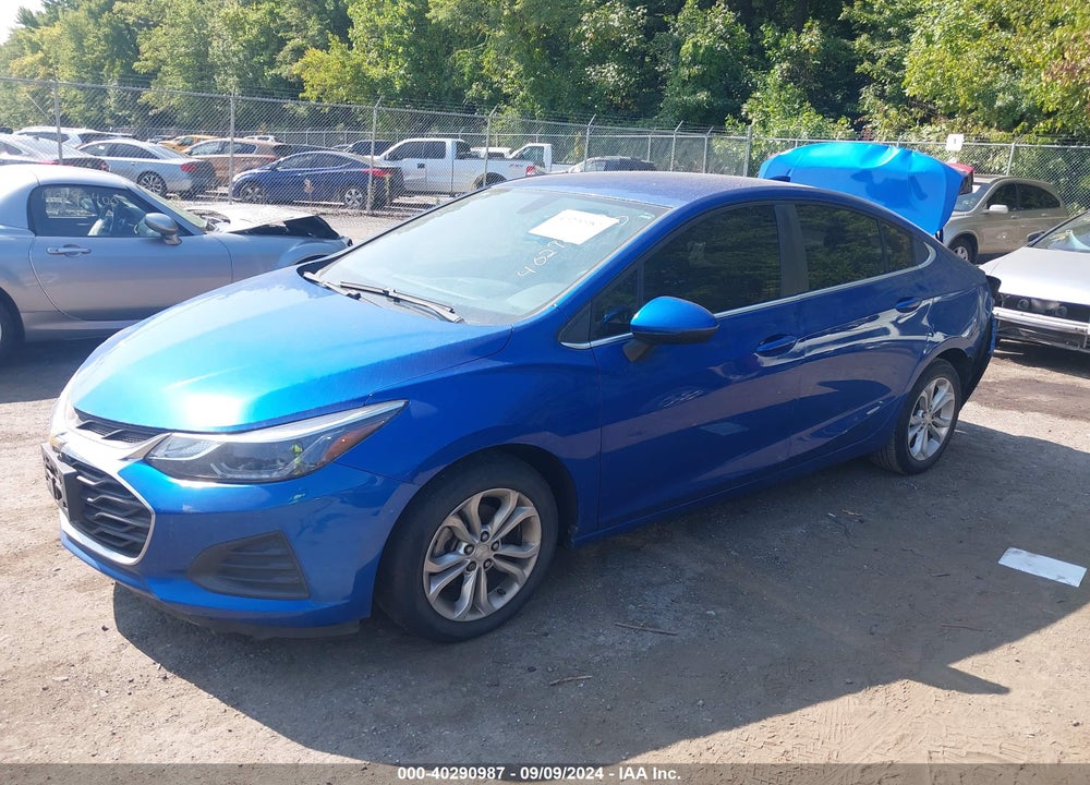 2019 CHEVROLET CRUZE LT VIN: 1G1BE5SM6K7119231