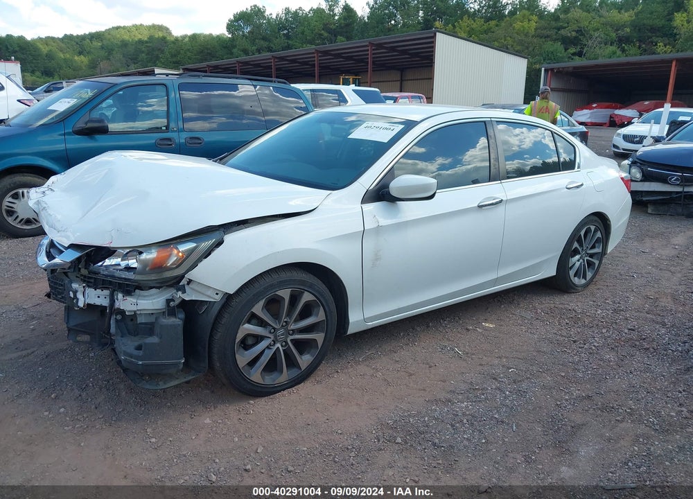 2014 HONDA ACCORD SPORT VIN: 1HGCR2F58EA279671