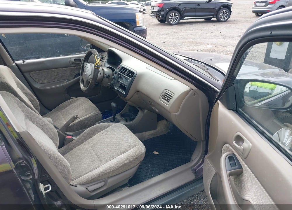 2000 HONDA CIVIC LX VIN: 1HGEJ6670YL004944