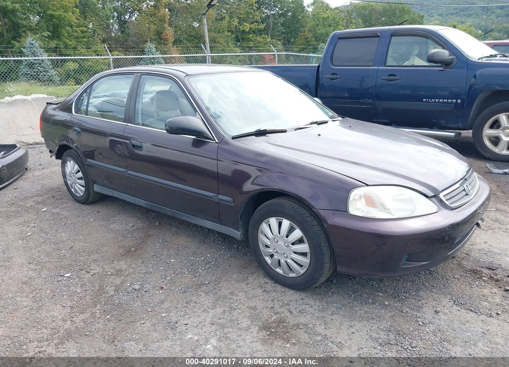 2000 HONDA CIVIC LX VIN: 1HGEJ6670YL004944
