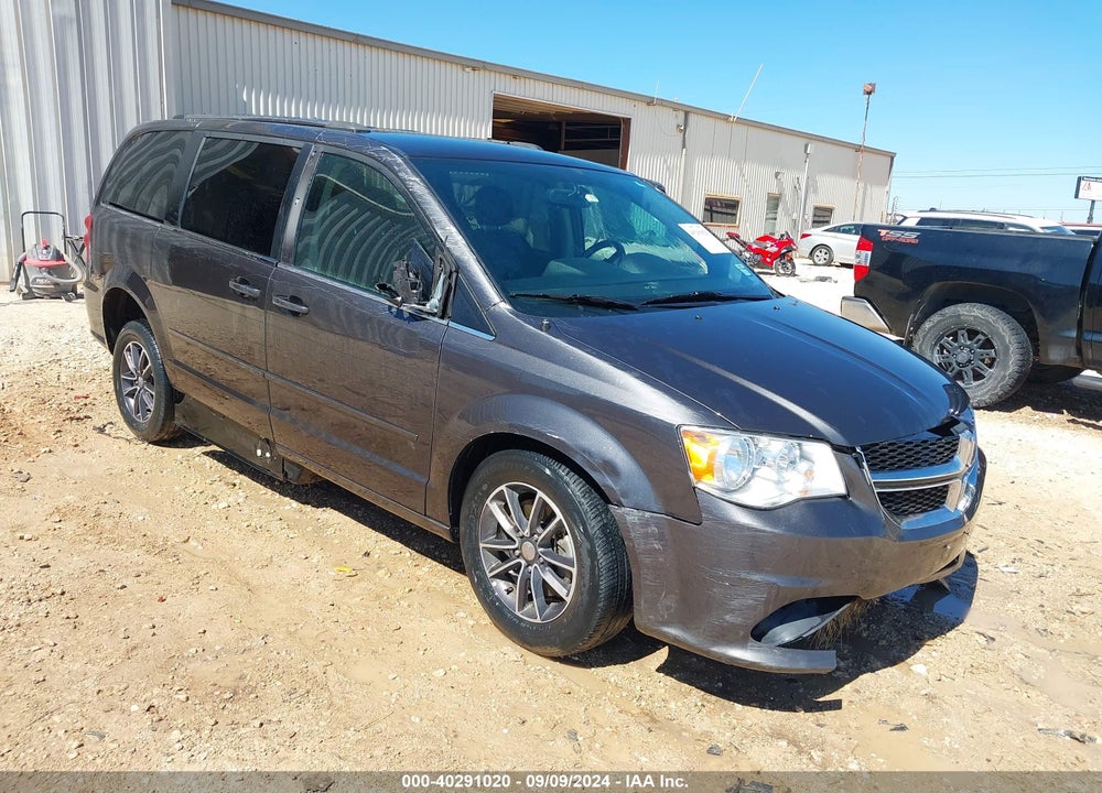 2017 DODGE GRAND CARAVAN SXT VIN: 2C4RDGCG1HR714945