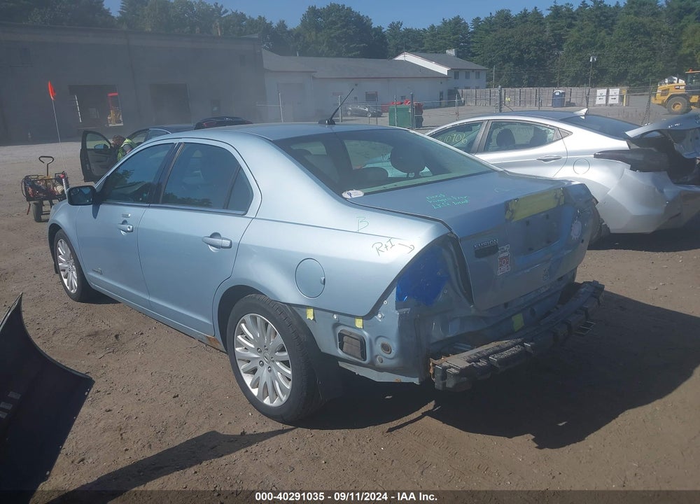 2011 FORD FUSION HYBRID VIN: 3FADP0L30BR129691