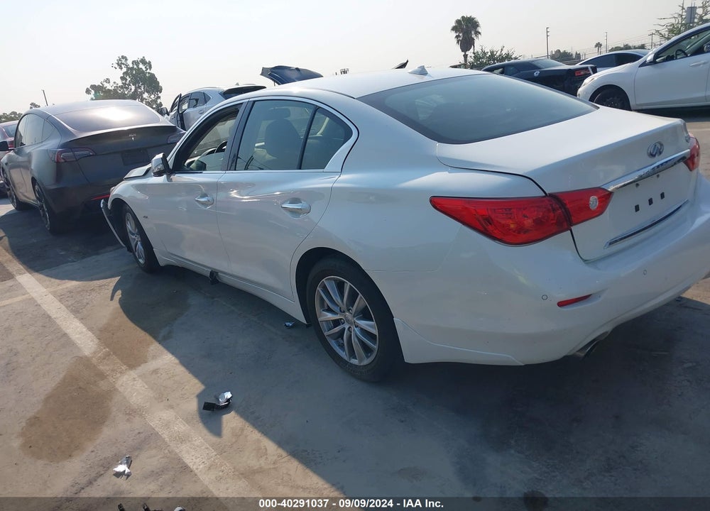 2017 INFINITI Q50 2.0T PREMIUM VIN: JN1CV7AP3HM641024