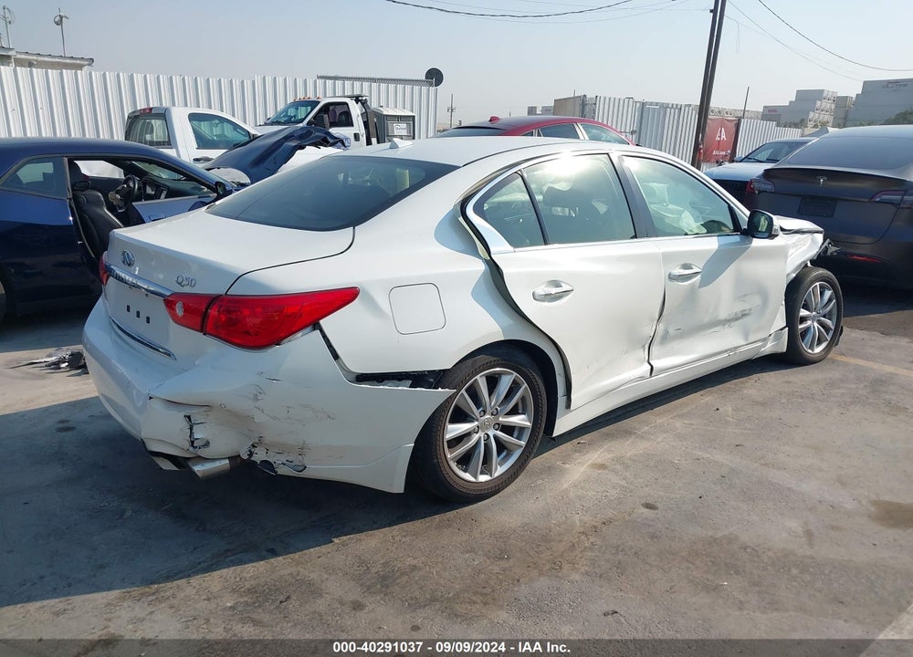 2017 INFINITI Q50 2.0T PREMIUM VIN: JN1CV7AP3HM641024