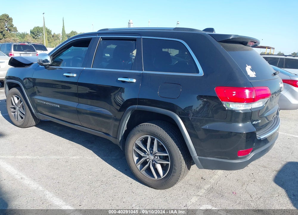 2017 JEEP GRAND CHEROKEE LIMITED 4X4 VIN: 1C4RJFBG0HC830604