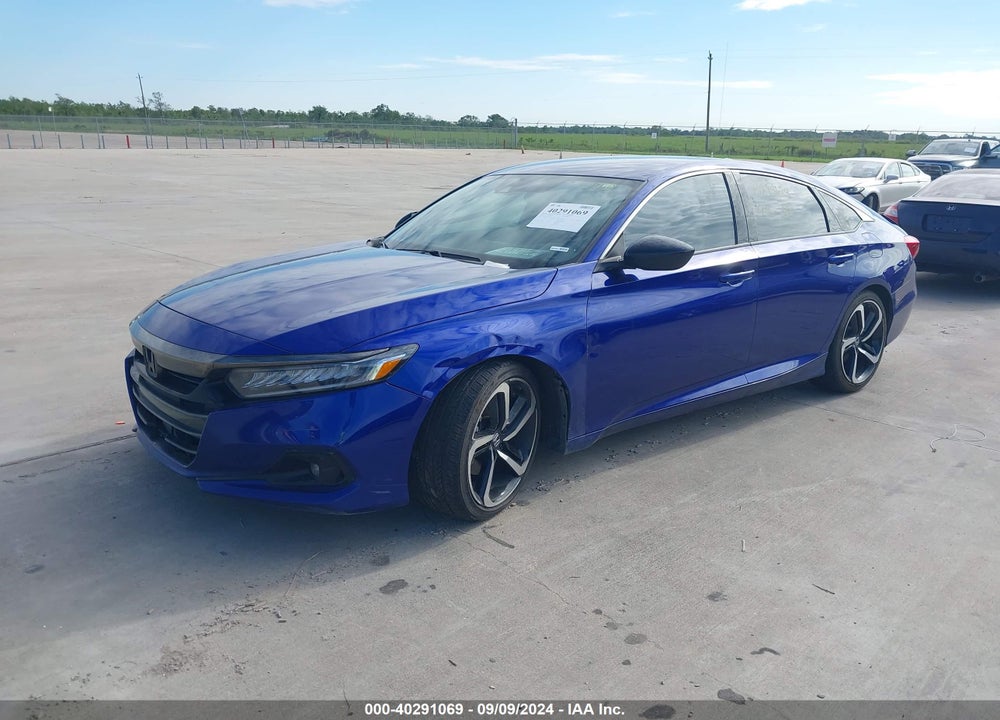 2022 HONDA ACCORD VIN: 1HGCV1F32NA019335