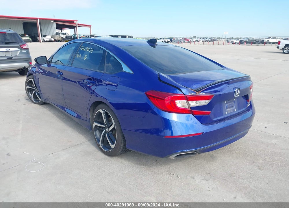 2022 HONDA ACCORD VIN: 1HGCV1F32NA019335