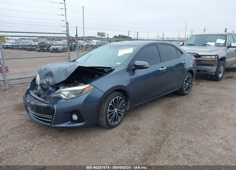 2015 TOYOTA COROLLA S PLUS VIN: 5YFBURHE3FP227182