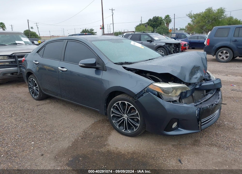 2015 TOYOTA COROLLA S PLUS VIN: 5YFBURHE3FP227182