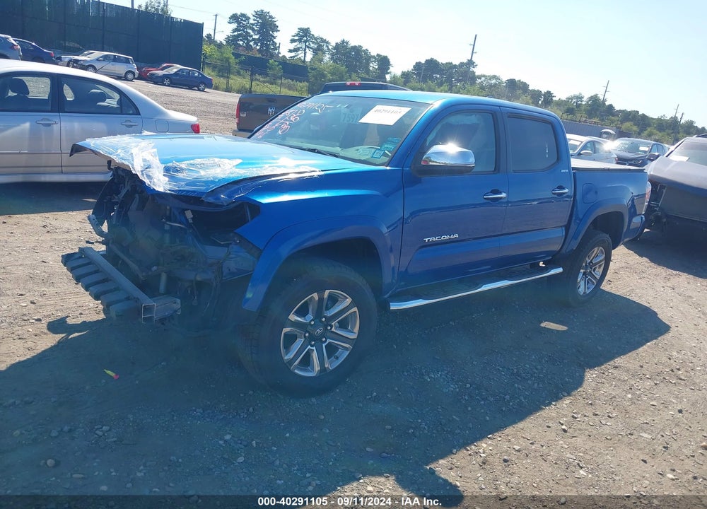 2016 TOYOTA TACOMA LIMITED VIN: 3TMGZ5AN1GM007235