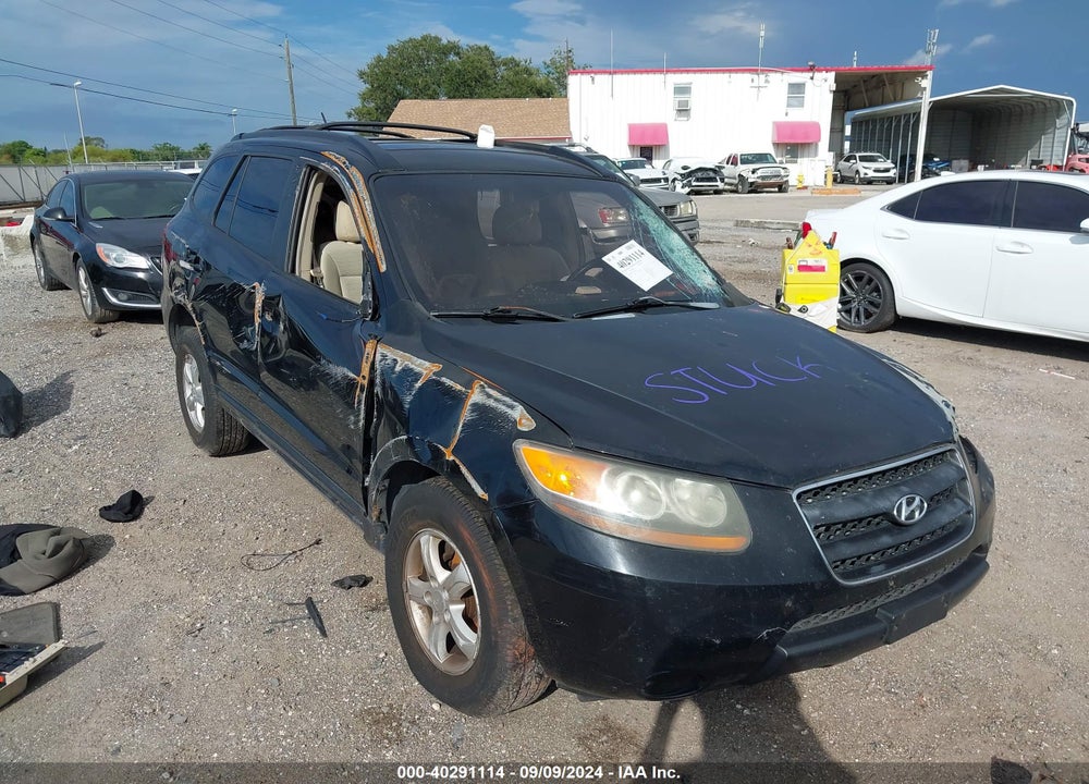 2007 HYUNDAI SANTA FE GLS VIN: KM8SG13DX7U135834