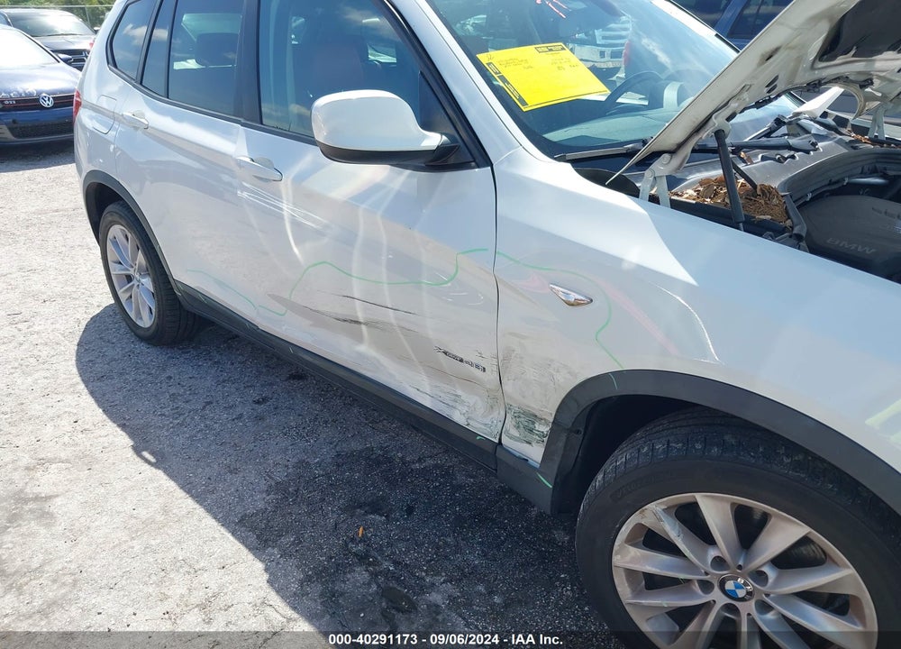 2014 BMW X3 XDRIVE28I VIN: 5UXWX9C56E0D33748