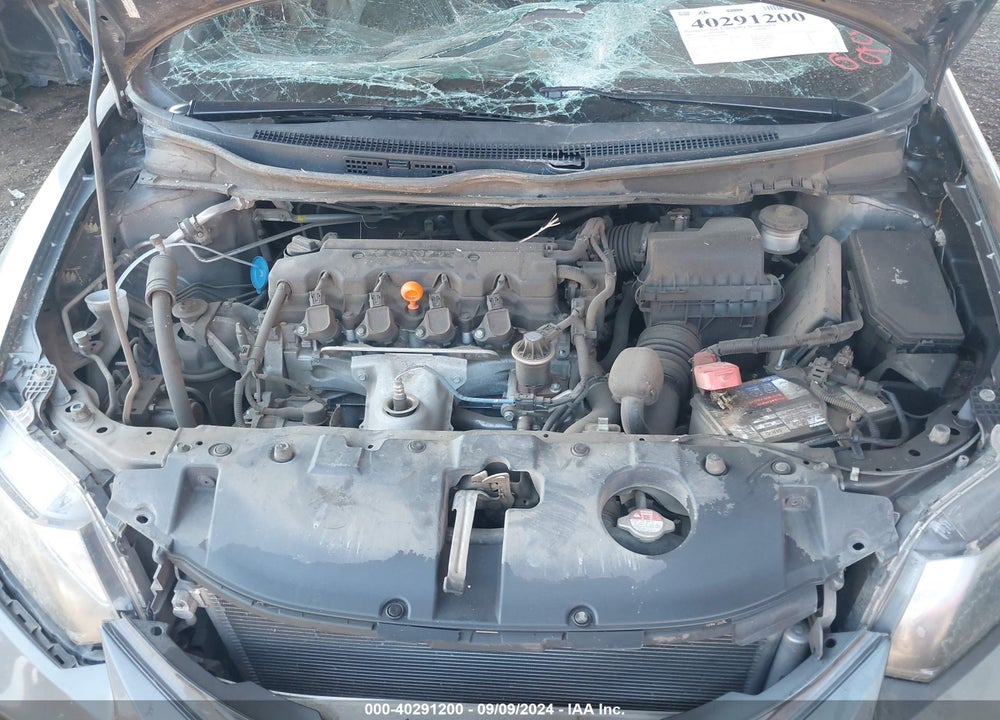 2013 HONDA CIVIC LX VIN: 19XFB2F59DE097148