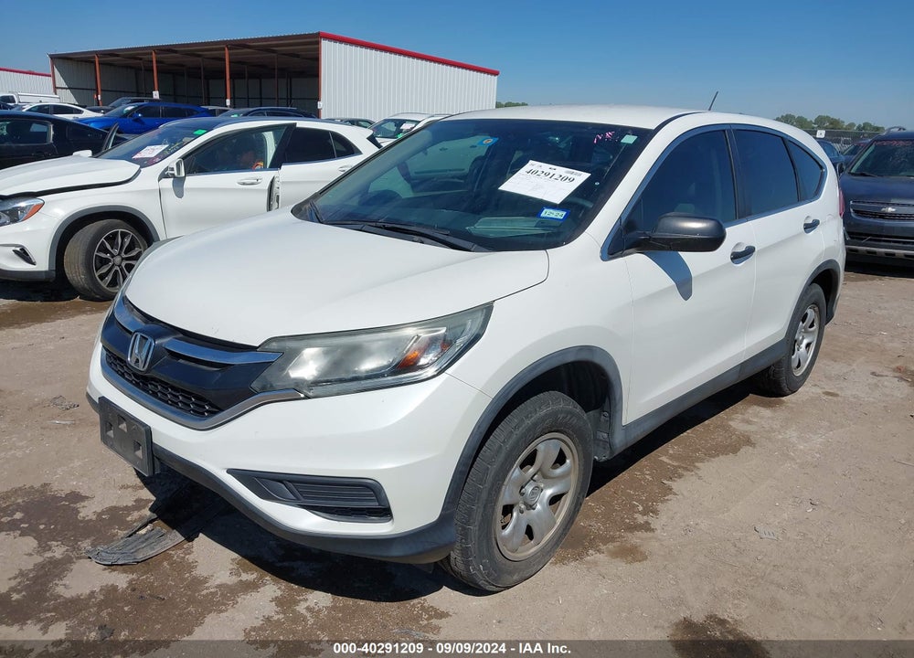 2015 HONDA CR-V LX VIN: 5J6RM4H30FL098028