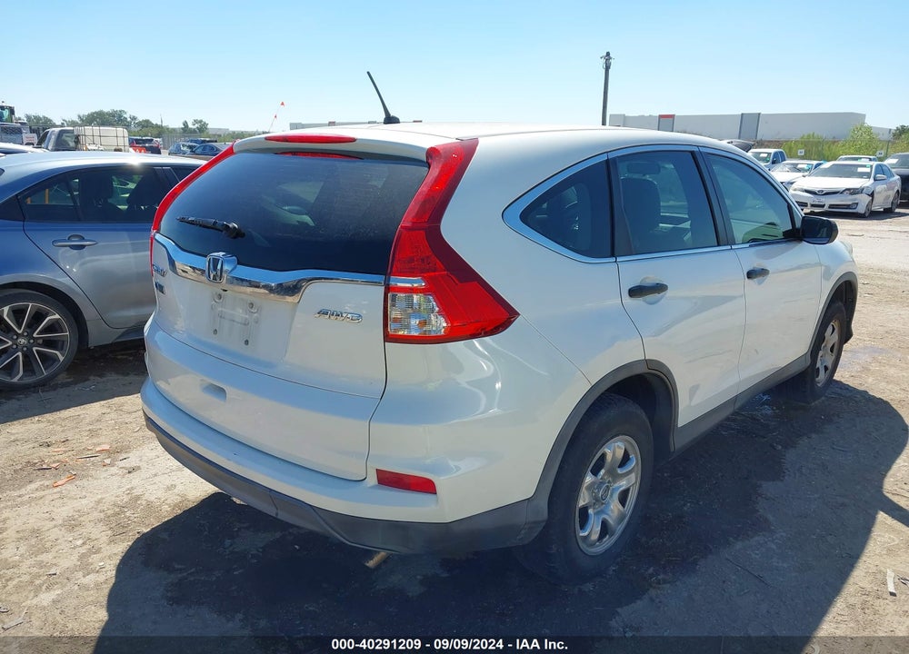 2015 HONDA CR-V LX VIN: 5J6RM4H30FL098028