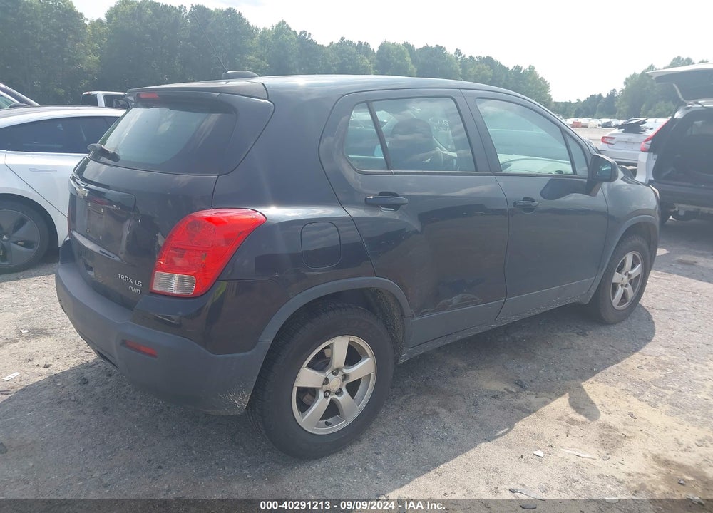 2015 CHEVROLET TRAX 1LS VIN: KL7CJPSB9FB098599